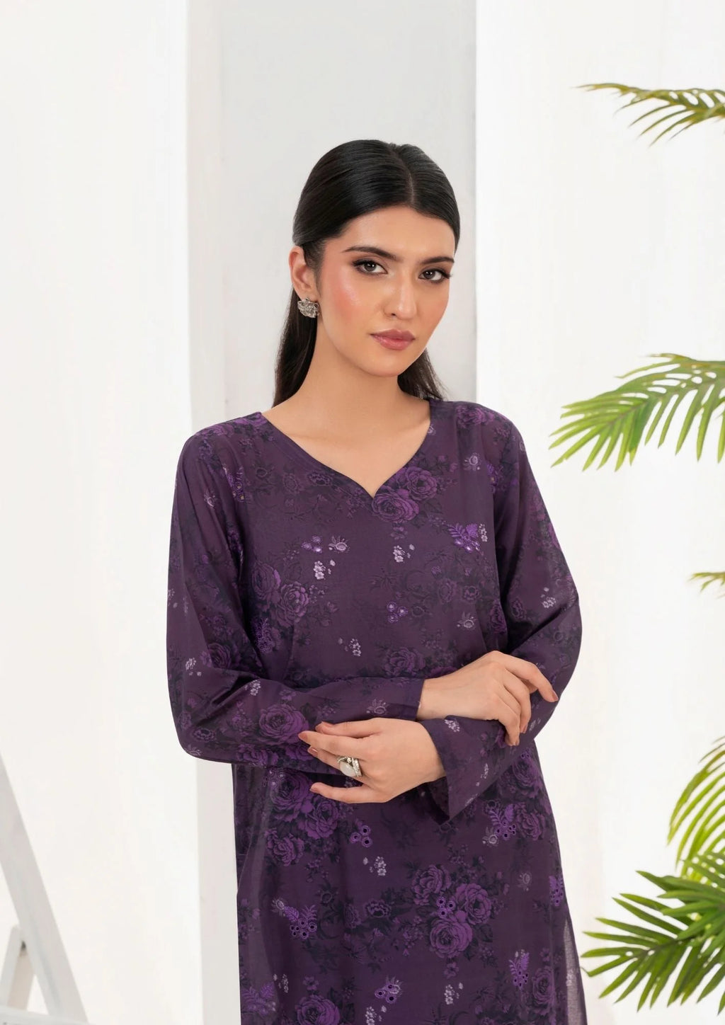 2Pc Printed Lawn with Embroidery GULZAAR-S25-0017