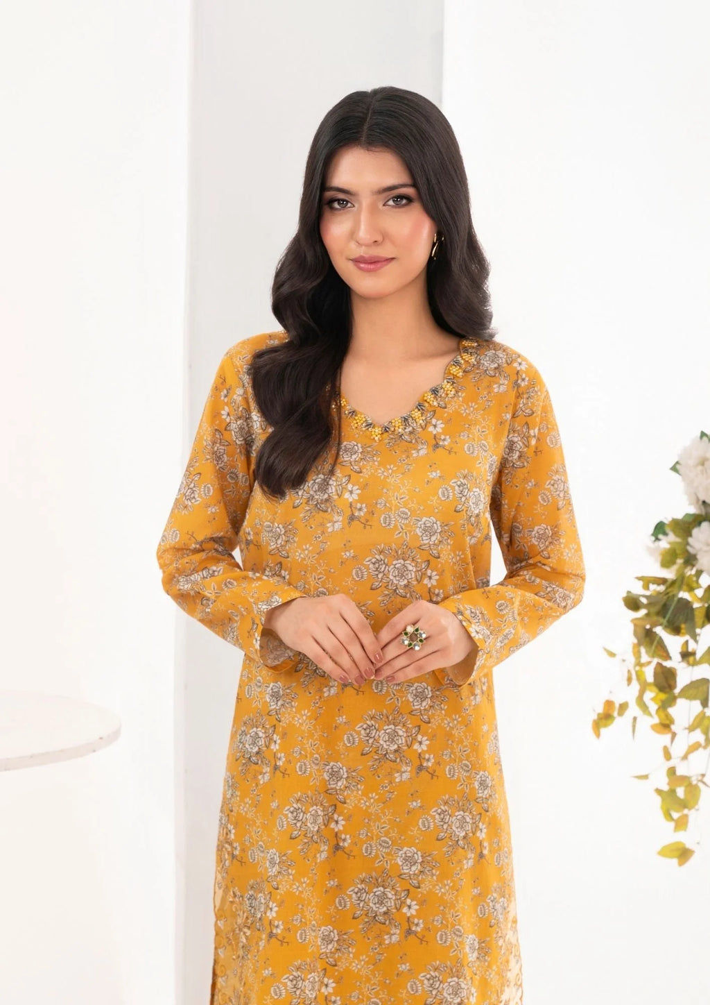 2Pc Printed Lawn with Embroidery GULZAAR-S25-0014
