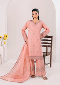 3Pc Embroidered Lawn ZAUQ-S25-0008