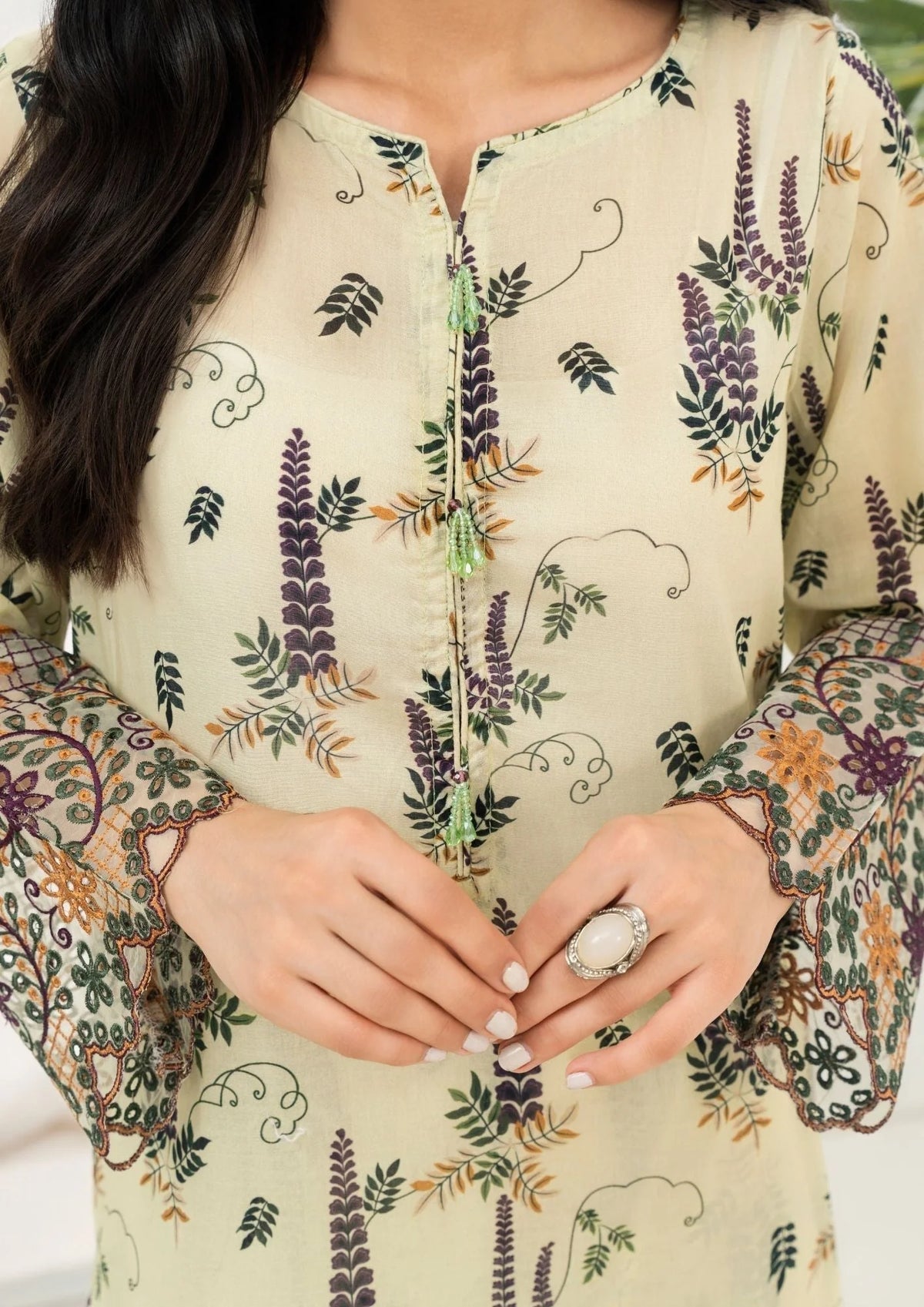 2Pc Printed Lawn with Embroidery GULZAAR-S25-0009