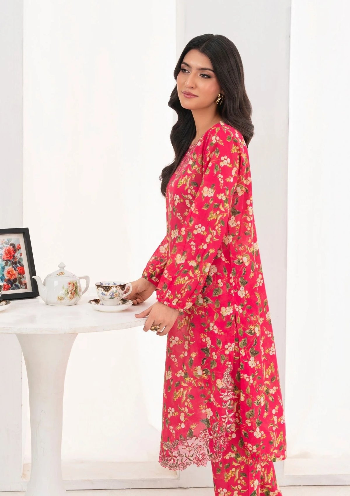 2Pc Printed Lawn with Embroidery GULZAAR-S25-0013