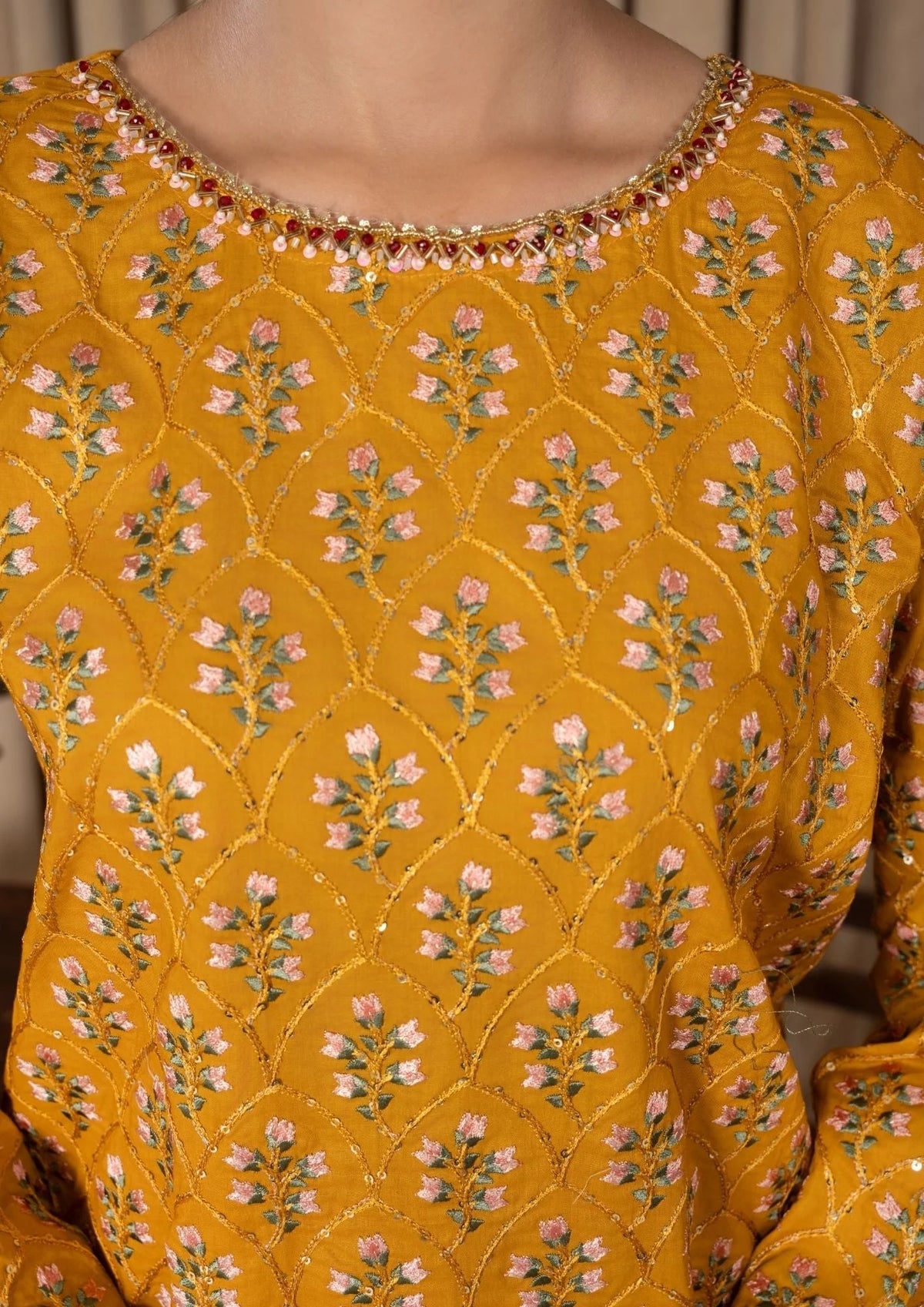 3Pc Embroidered Lawn ZAUQ-S25-0011