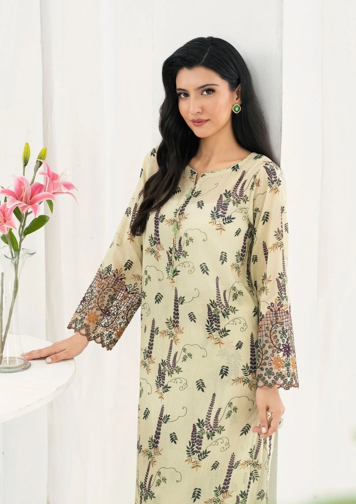 2Pc Printed Lawn with Embroidery GULZAAR-S25-0009
