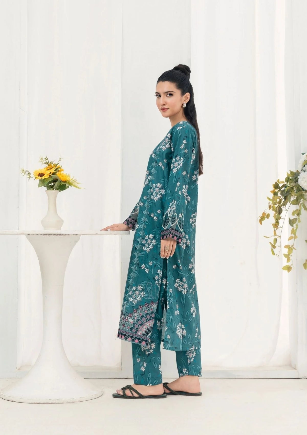 2Pc Printed Lawn with Embroidery GULZAAR-S25-0007