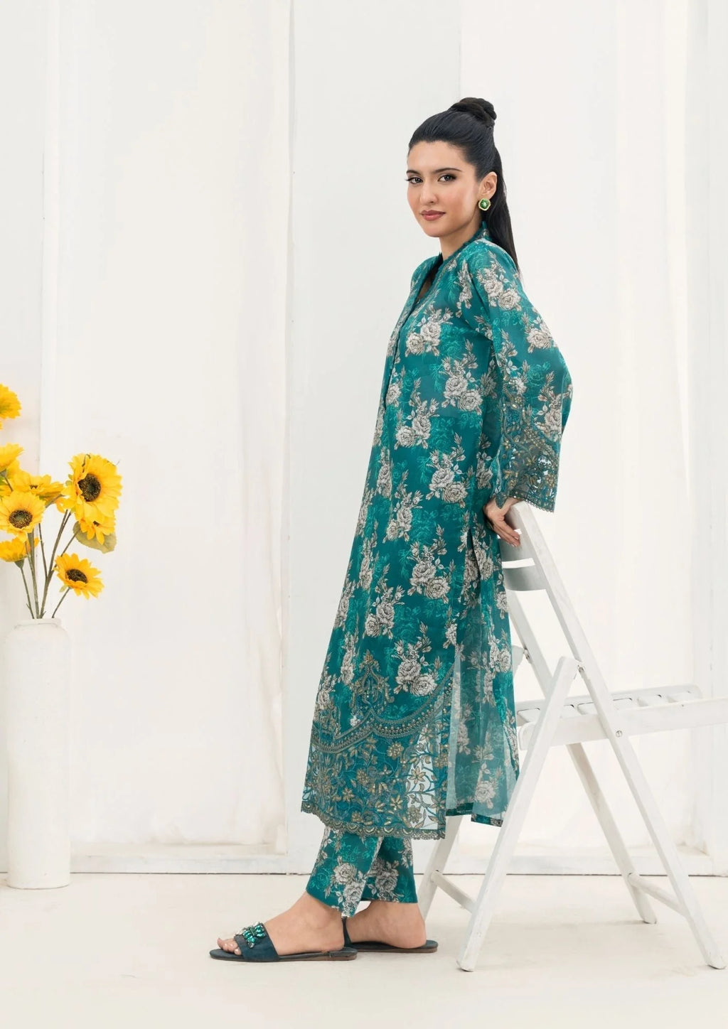 2Pc Printed Lawn with Embroidery GULZAAR-S25-0006