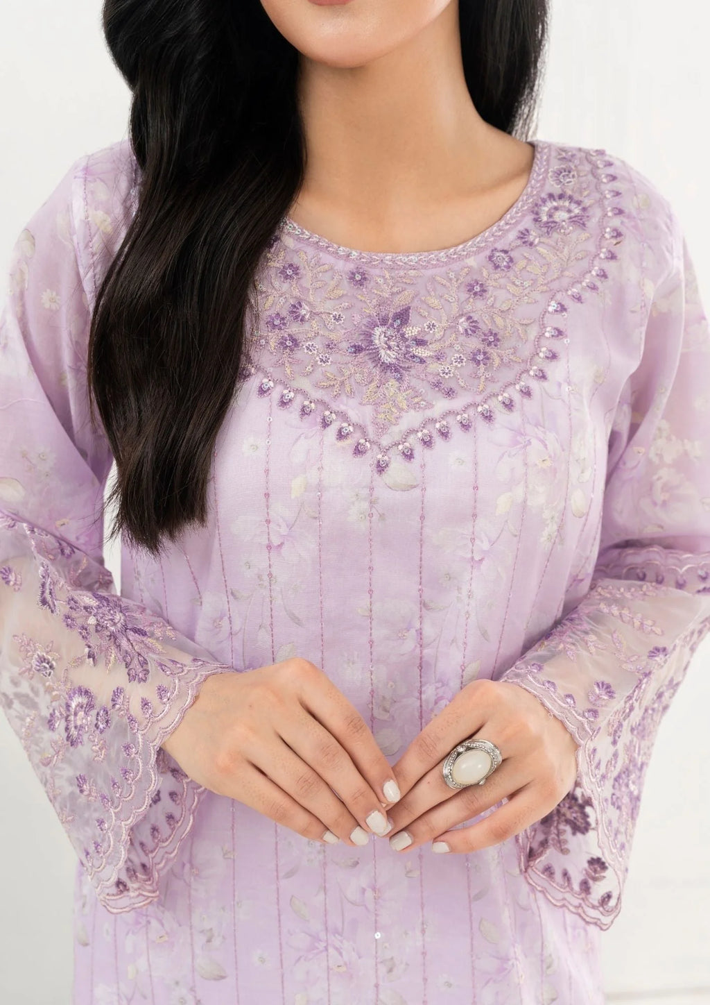 2Pc Printed Lawn with Embroidery GULZAAR-S25-0003
