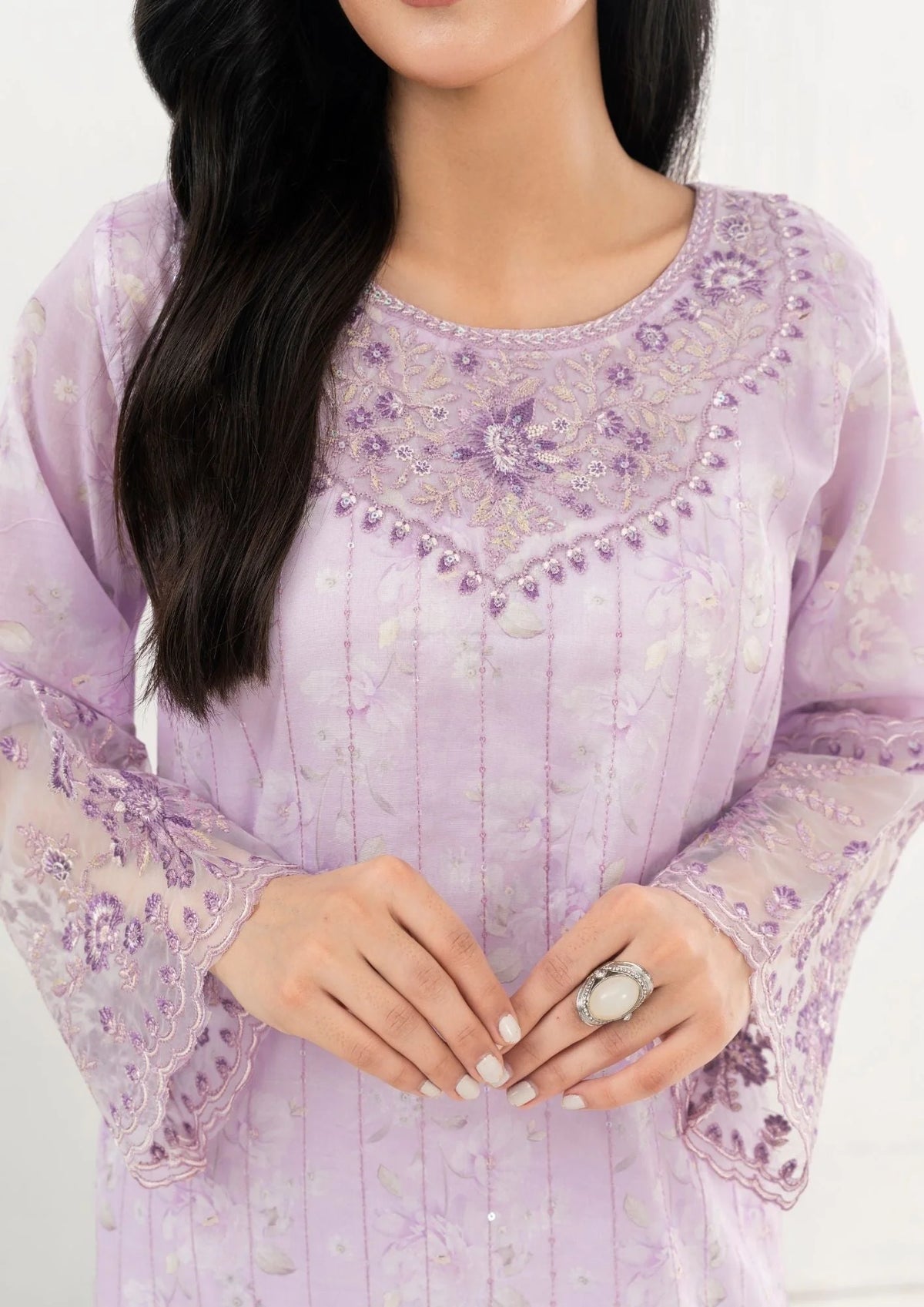 2Pc Printed Lawn with Embroidery GULZAAR-S25-0003