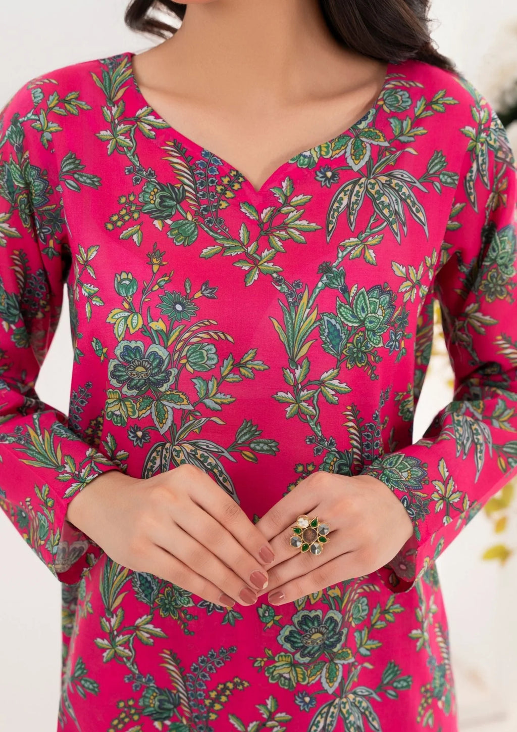 2Pc Printed Lawn with Embroidery GULZAAR-S25-0015