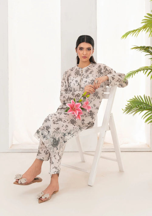 2Pc Printed Lawn with Embroidery GULZAAR-S25-0020