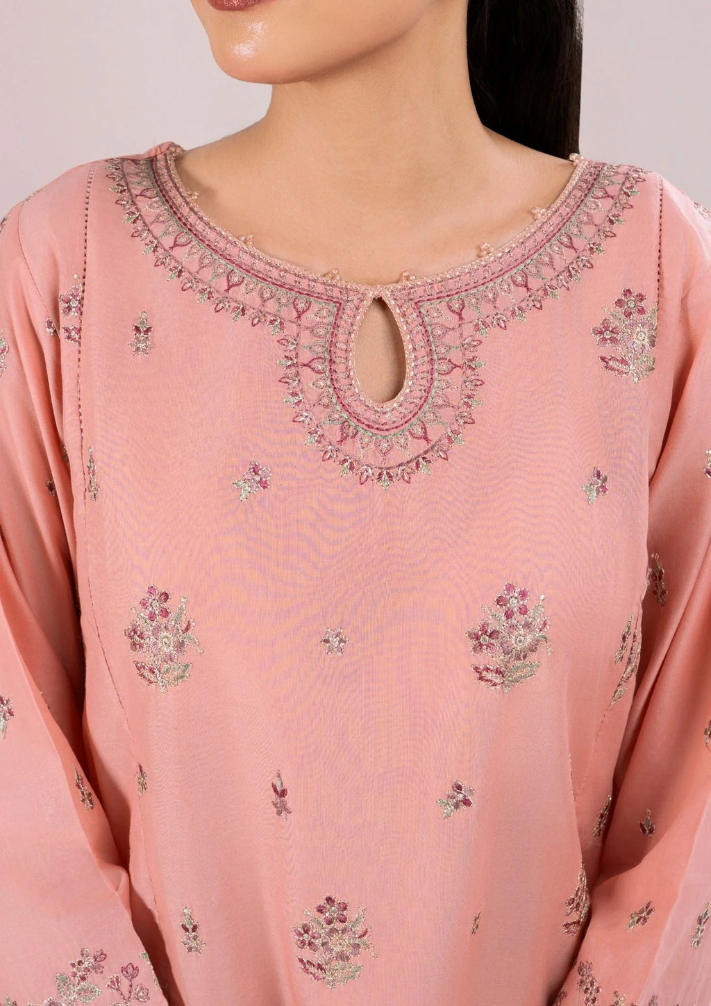 3Pc Embroidered Lawn ZAUQ-S25-0008