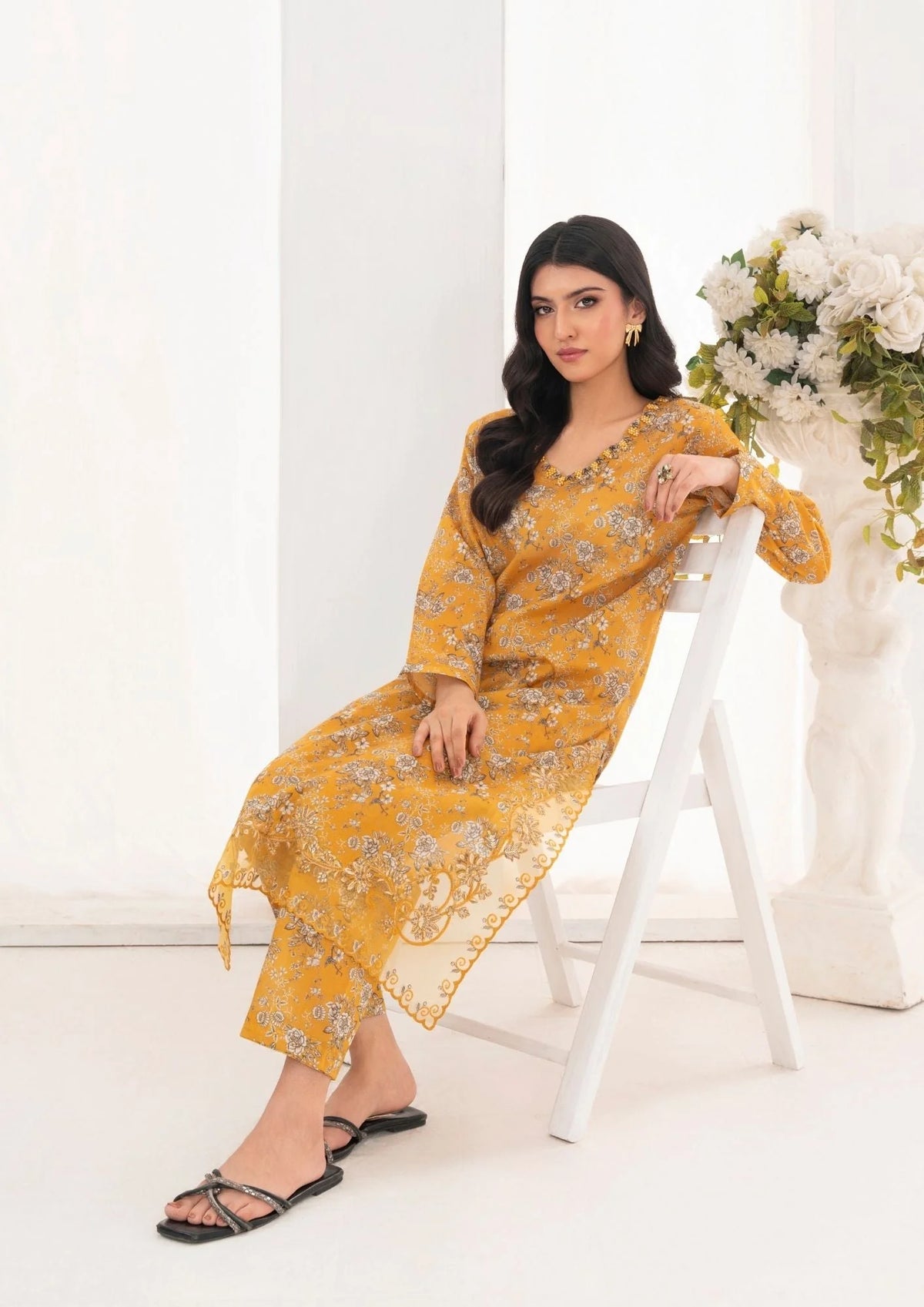 2Pc Printed Lawn with Embroidery GULZAAR-S25-0014