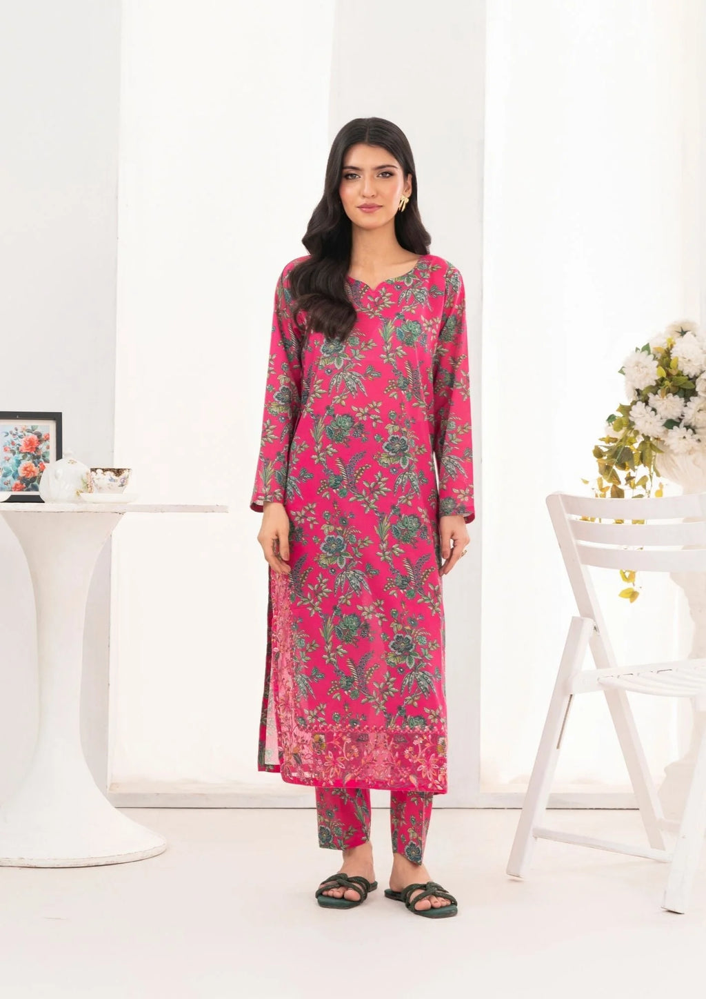 2Pc Printed Lawn with Embroidery GULZAAR-S25-0015