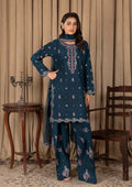 3Pc Embroidered Lawn ZAUQ-S25-0027