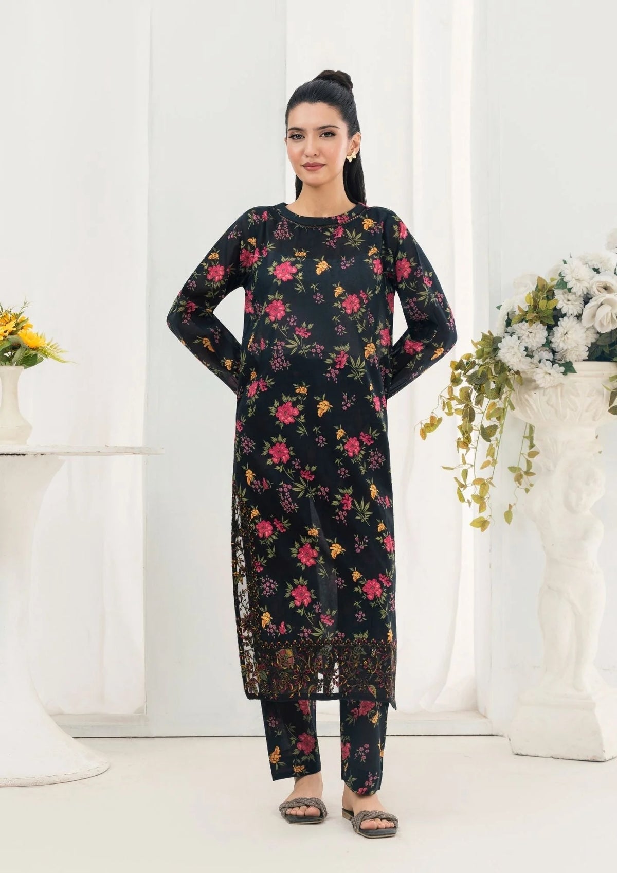 2Pc Printed Lawn with Embroidery GULZAAR-S25-0010