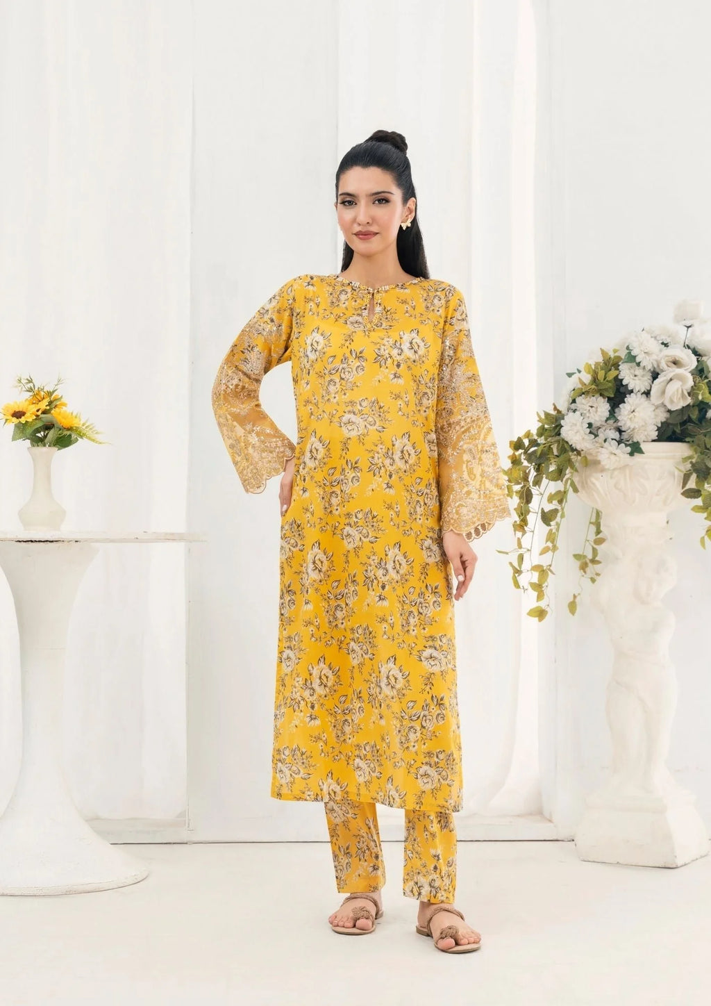 2Pc Printed Lawn with Embroidery GULZAAR-S25-0008
