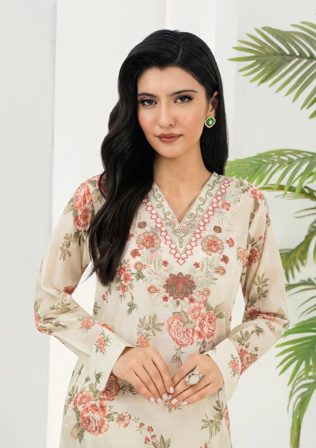 2Pc Printed Lawn with Embroidery GULZAAR-S25-0002