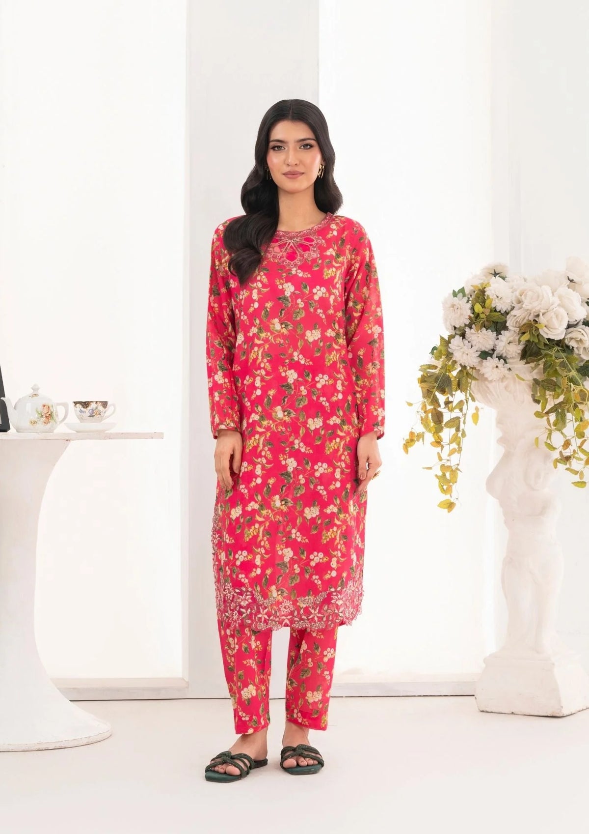 2Pc Printed Lawn with Embroidery GULZAAR-S25-0013