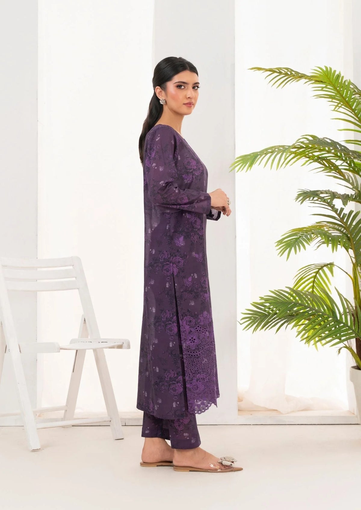 2Pc Printed Lawn with Embroidery GULZAAR-S25-0017