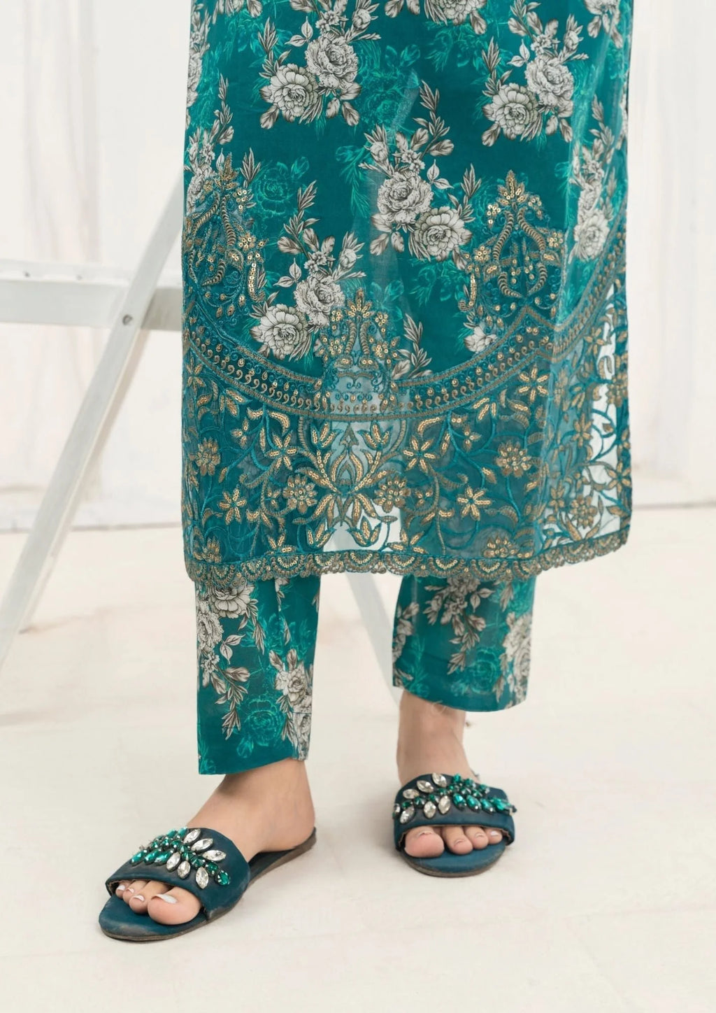 2Pc Printed Lawn with Embroidery GULZAAR-S25-0006