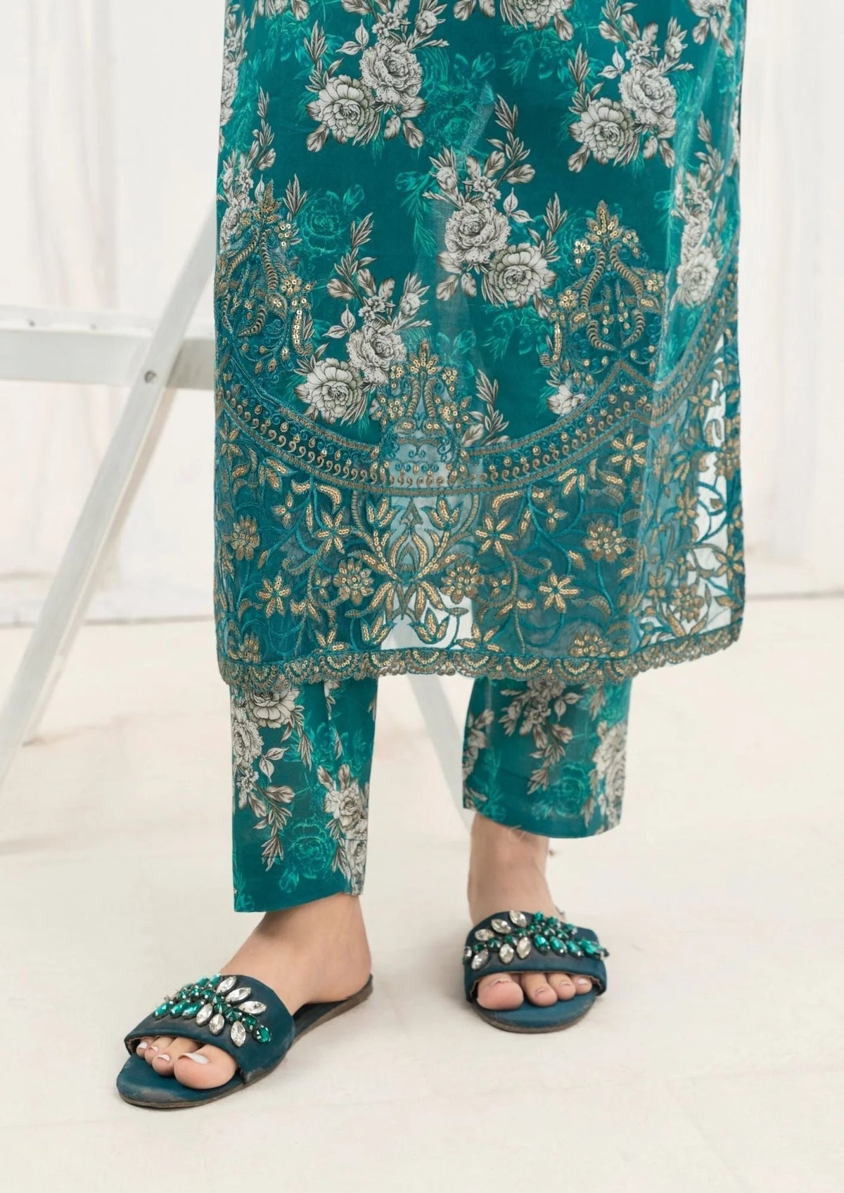 2Pc Printed Lawn with Embroidery GULZAAR-S25-0006