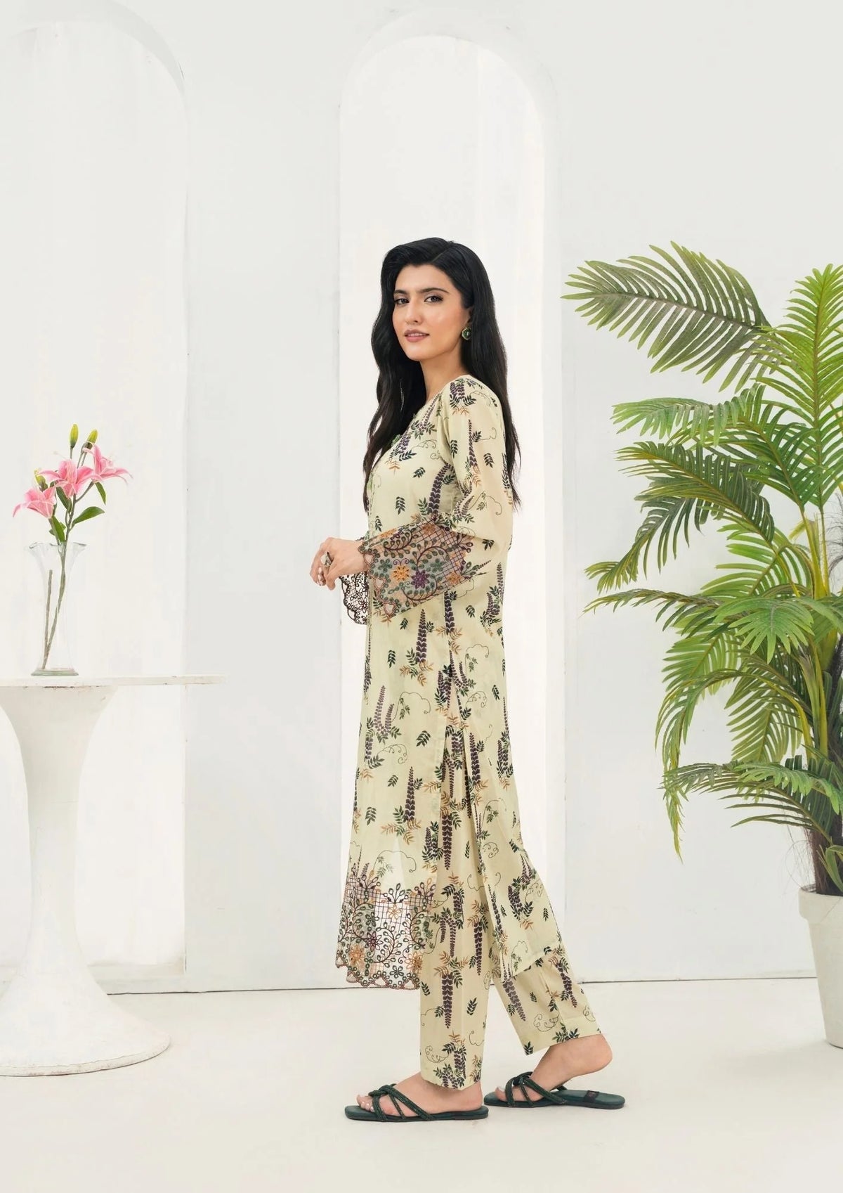 2Pc Printed Lawn with Embroidery GULZAAR-S25-0009