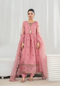 3Pc Embroidered Organza ZAUQ-S25-0202