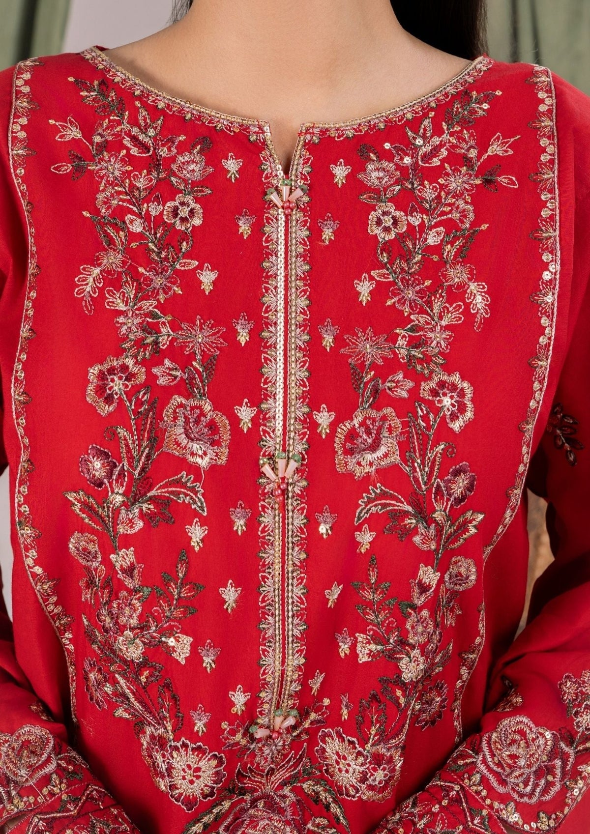 3Pc Embroidered Lawn ZAUQ-S25-0013