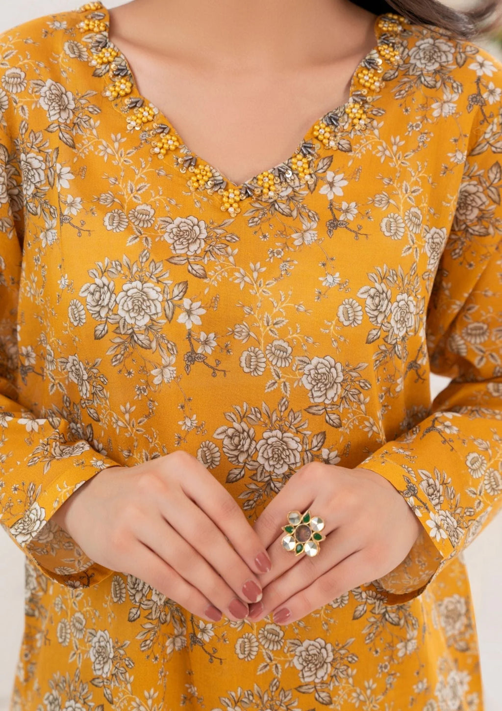 2Pc Printed Lawn with Embroidery GULZAAR-S25-0014